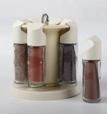 Especiero Giratorio con 8 Frascos | Organización